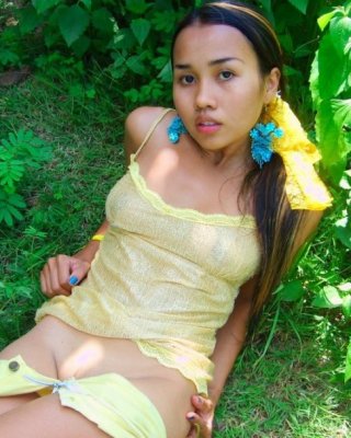 thai Sweety Gets Naughty In The Jungle