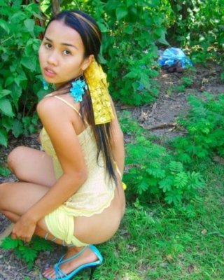 thai Sweety Gets Naughty In The Jungle