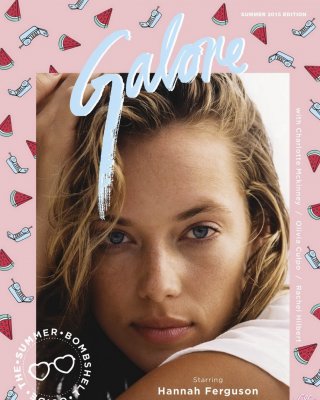Hannah Ferguson showing off her hot bikini body for Galore 'zine #75161491