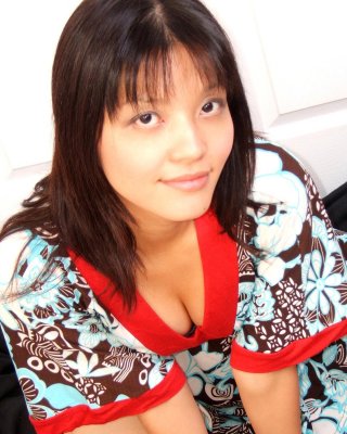 Nettes asiatisches Mädchen von nebenan Mandy entfernt Kleid
 #69967593