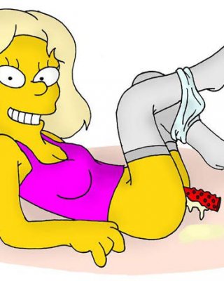 Heiß und fantastisch Marge wurde von Bart Simpson bombardiert
 #69640525
