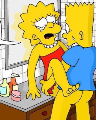 Heiß und fantastisch Marge wurde von Bart Simpson bombardiert
 #69640535