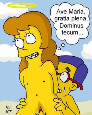 Heiß und fantastisch Marge wurde von Bart Simpson bombardiert
 #69640547