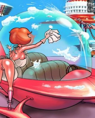 Geile Jetsons und Simsons Familie kommt absolut entfesselt
 #69665985