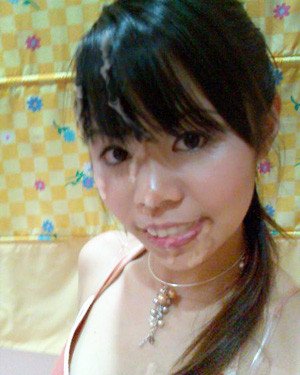 Asian Teens Cummed On