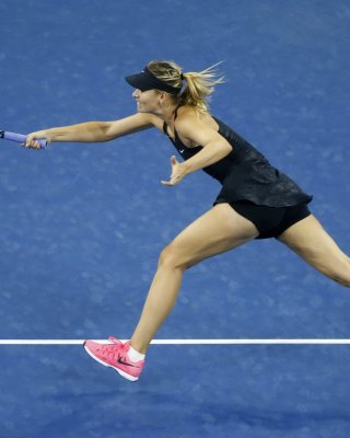 Maria Sharapova Upskirt At The US Open In New York