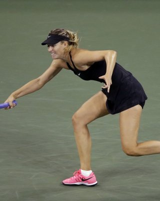 Maria Sharapova Upskirt At The US Open In New York