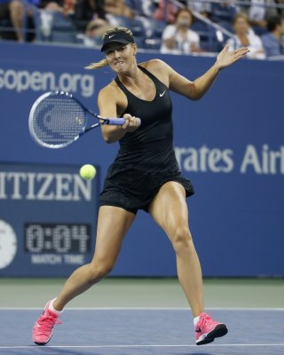 Maria Sharapova Upskirt At The US Open In New York