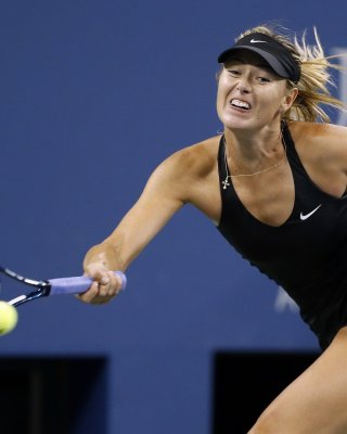 Maria Sharapova Upskirt At The US Open In New York