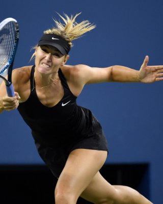 Maria Sharapova Upskirt At The US Open In New York