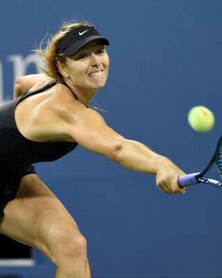 Maria Sharapova Upskirt At The US Open In New York