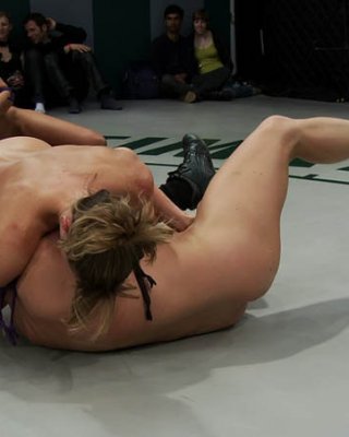 Naked Female Wrestling Match