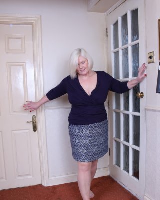 Horny British Mature BBW Playing Alone