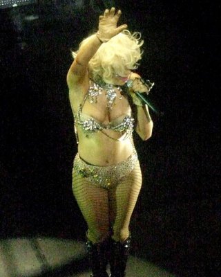 Lady Gaga Showing Her Nice Big Tits And Nipple Slip Paparazzi Pictures