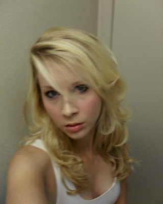 Selection of an amateur blonde babe camwhoring at home #67620064