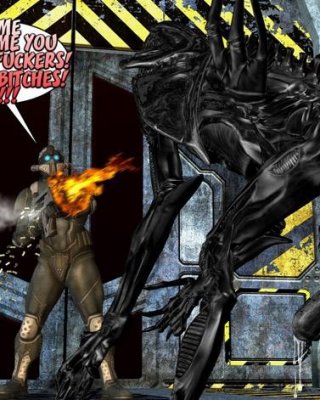 Spermaliens 3D xxx comics anime bizarre monster cock hentai toon #67051450