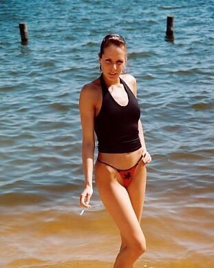 Teen Smoking At The Beach