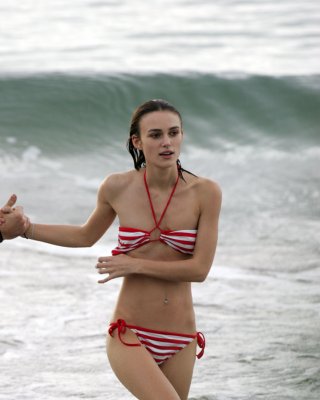 Keira Knightley Revealing Wet Suckable Nipples