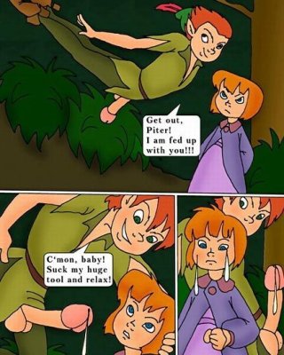 Nana taking on after getting banged by sexy Peter Pan #69654173