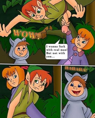 Nana taking on after getting banged by sexy Peter Pan #69654217