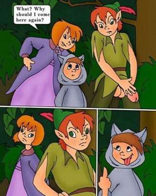 Nana taking on after getting banged by sexy Peter Pan #69654231