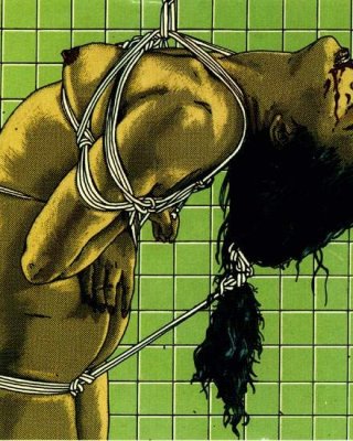 brutal rope bound hanging art women in bondage #69492980