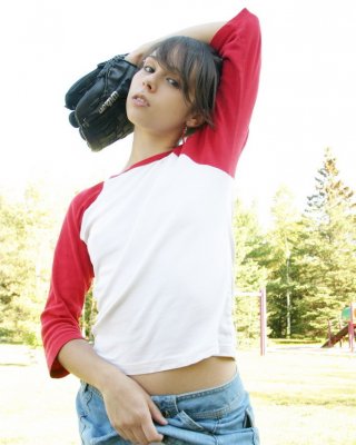 Ariel Rebel Is A Sexy Catcher