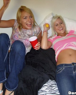 Check Out This Super Hot College Bisexual  Babes Get Fucked And Licked After A G