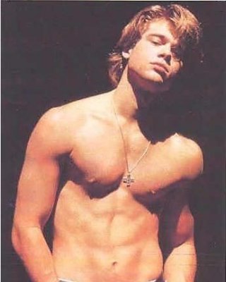Sexy Hollywood hunk Brad Pitt nude #76966369