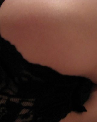 Horny Girlfriend Takes Selfshot Pictures Of Herself In A Little Black Lace Outfit