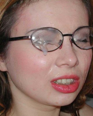 Pictures Of A Girlfriend Getting Jizzed On Her Glasses