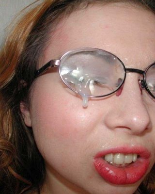 Pictures Of A Girlfriend Getting Jizzed On Her Glasses