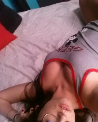 Freckles 18 wants to be your very own sexy geek girl #54412598