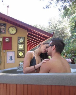 Country girl Lily Carter enjoys a sweet jacuzzi fuck #58957259