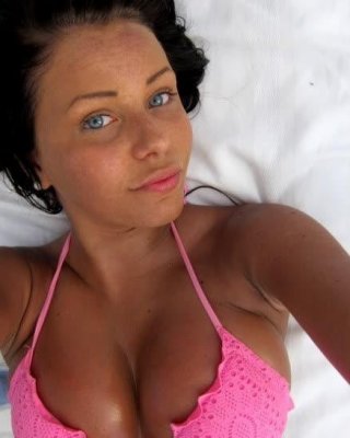 Busty amateur babe shows off her hot curves on camera #60635602