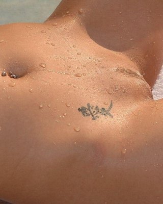 Pictures of Sandy Summers slipping out of her bikini #59906430