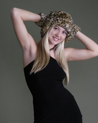 Pictures Of Teen Babe Alison Angel Wearing Only Hats And Gloves