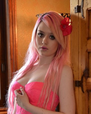 Hot emo girl Rin shows off all her pink just for you #59873187