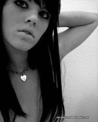 Nice collection of a sexy amateur emo babe's selfpics #60637671