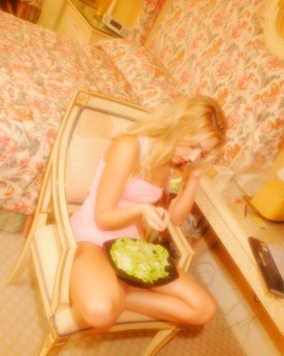 彼女はあなたのために熱い滞在することができますので、炭水化物をカットするpeachezの写真
 #61943533