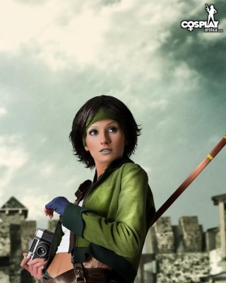 Cosplay Hottie Zorah verkleidet sich als Jade aus Jenseits von Gut und Böse
 #60210605