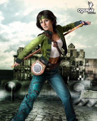 Cosplay Hottie Zorah verkleidet sich als Jade aus Jenseits von Gut und Böse
 #60210628