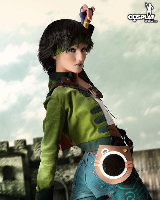 Cosplay Hottie Zorah verkleidet sich als Jade aus Jenseits von Gut und Böse
 #60210649