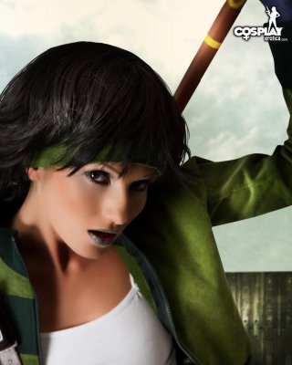 Cosplay Hottie Zorah verkleidet sich als Jade aus Jenseits von Gut und Böse
 #60210670