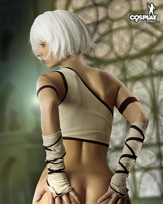 Cosplay babe Lana dresses as a sexy Monk from Diablo #58815626