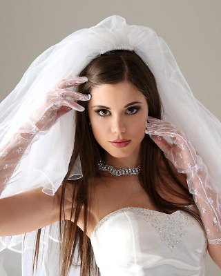 Pictures Of Little Caprice Ready To Get Naughty On Her Wedding Day