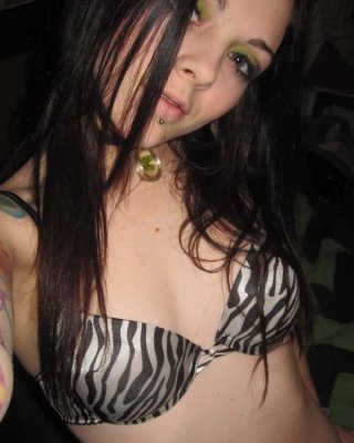 Nice Hot Compilation Of A Sultry Gothic Babe's Selfpics