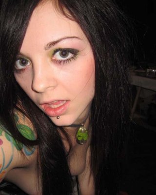 Nice Hot Compilation Of A Sultry Gothic Babe's Selfpics