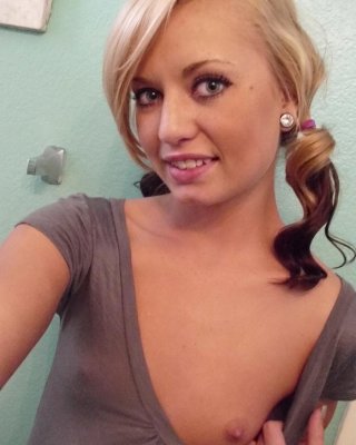 Blonde hottie Lexi takes pics of her body just for you #58925194