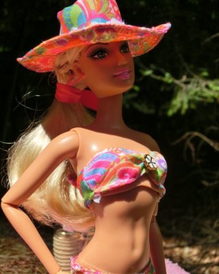 11 Barbie Sunbathing (Doll)